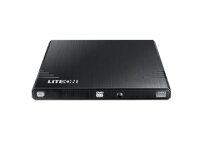 Lite-On eBAU108, Schwarz, Desktop / Laptop, DVD Super Multi DL, USB 2.0, CD, DVD, 24x