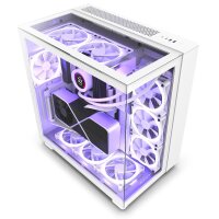 NZXT H9 Elite, Midi Tower, PC, Weiß, ATX, micro...