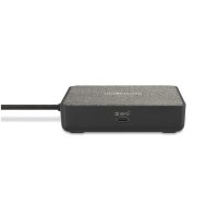 Kensington MD120U4 USB4 Mobile Dockingstation, Kabelgebunden, USB4, 100 W, 1000,2500,10,100 Mbit/s, Schwarz, 8K Ultra HD