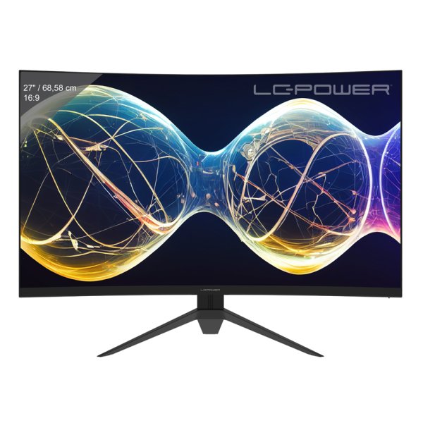 LC-Power LC-M27-FHD-165-C-V3, 68,6 cm (27"), 1920 x 1080 Pixel, Full HD, LED, Schwarz