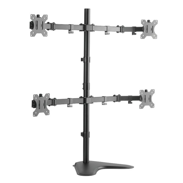 LogiLink BP0046, Durchgeschraubt, 8 kg, 33 cm (13 Zoll), 81,3 cm (32 Zoll), 100 x 100 mm, Edelstahl