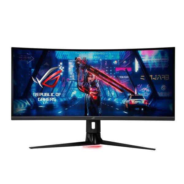 ASUS ROG Strix XG349C, 86,7 cm (34.1"), 3440 x 1440 Pixel, UltraWide Quad HD, 1 ms, Schwarz