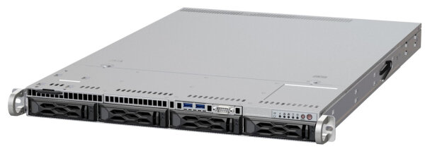 Supermicro CSE-LA15TQC-R504W, Rack, Server, Schwarz, 1U, Ventilatorausfall, HDD, Leistung, Platinum level