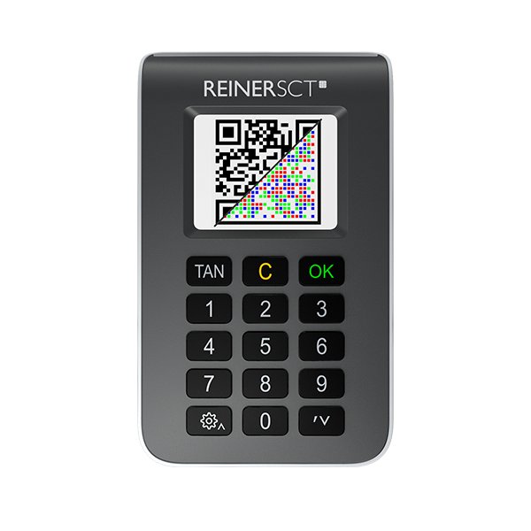 ReinerSCT Reiner SCT tan Jack photo QR, Schwarz, TFT, 4,5 cm (1.77"), 128 x 160 Pixel, CMOS, WEEE