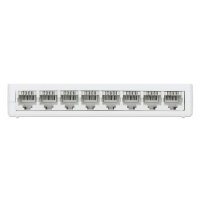 Manhattan 8-Port Fast Ethernet Switch, Kunststoffgehäuse, Desktop-Format, IEEE 802.3az (Energy Efficient Ethernet), Unmanaged, Fast Ethernet (10/100), Vollduplex