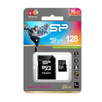 Silicon Power Elite, 128 GB, MicroSDXC, Klasse 10, UHS-I, 85 MB/s, Class 1 (U1)