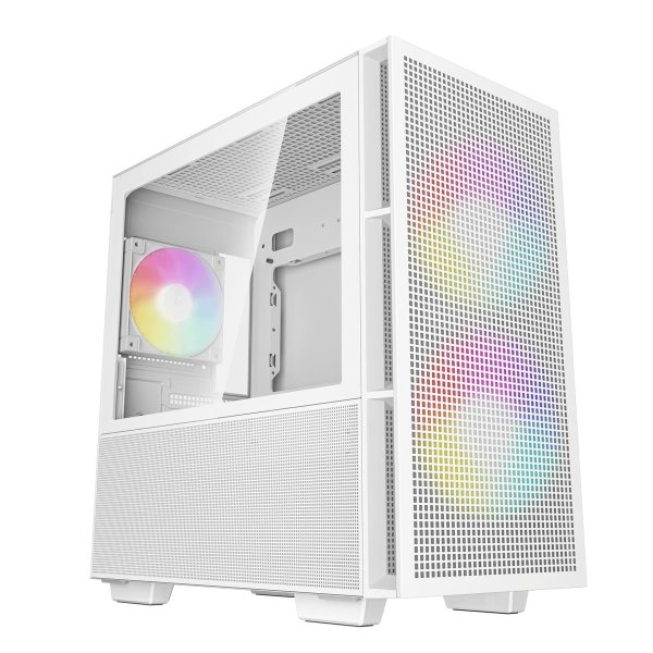 Deepcool CH360, PC, Weiß, micro ATX, Mini-ITX, ABS, SPCC, Multi, Taschenlüfter