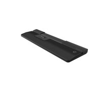 Contour Design SliderMouse Pro Kabellos mit Slim Handballenauflage aus veganem Leder, Beidhändig, Rollerbar, RF Wireless + Bluetooth + USB Type-A, 2800 DPI, Schwarz