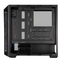 Cooler Master MasterBox MB511 ARGB, Midi Tower, PC, Schwarz, ATX, EATX, micro ATX, Mini-ITX, SSI CEB, Kunststoff, Stahl, Gehärtetes Glas, Multi