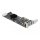 Delock PCI Express x4 Karte zu 4 x extern SuperSpeed USB (USB 3.2 Gen 1) USB Typ-A Buchse Quad Channel - Low Profile Formfaktor, PCIe, PCIe, SATA, USB 3.2 Gen 1 (3.1 Gen 1), Niedriges Profil, PCIe 2.0, Grau, PC