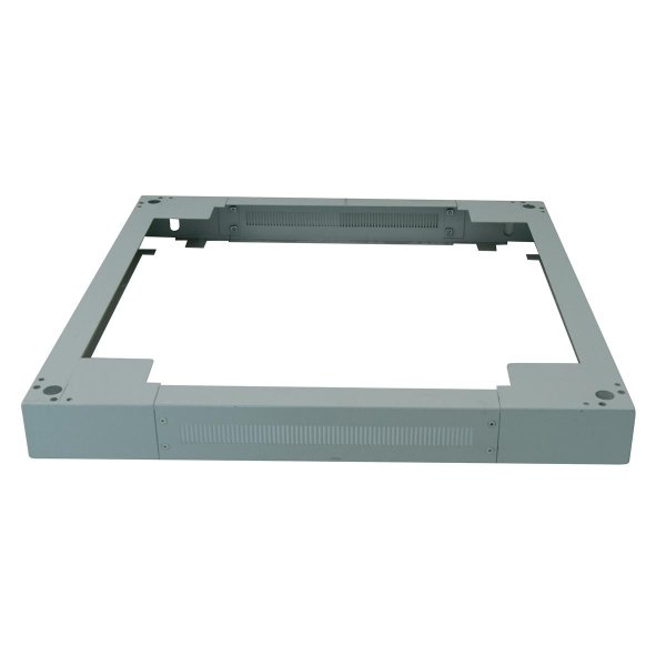 Intellinet 19" Sockel, 90 (H) x 600 (B) x 1000 (T) mm, grau, Regal-Sockel, Grau, Stahl, CE, 48,3 cm (19"), 600 mm