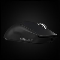 Logitech G Pro X Superlight, rechts, RF Wireless, 25600 DPI, 1 ms, Schwarz