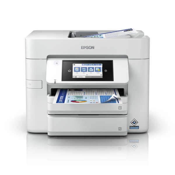 Epson WorkForce Pro WF-C4810DTWF, Tintenstrahl, Farbdruck, 4800 x 2400 DPI, A4, Direktdruck, Grau