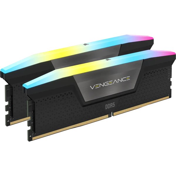 Corsair Vengeance RGB CMH32GX5M2B6400C36, 32 GB, 2 x 16 GB, DDR5, 6400 MHz, 288-pin DIMM