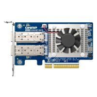 QNAP QXG-25G2SF-E810, Eingebaut, Kabelgebunden, PCI Express, Faser, 25000 Mbit/s, Grün