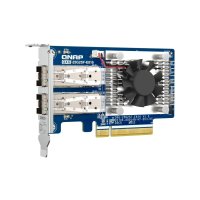 QNAP QXG-25G2SF-E810, Eingebaut, Kabelgebunden, PCI Express, Faser, 25000 Mbit/s, Grün