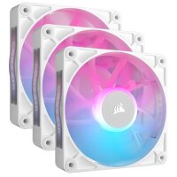 Corsair iCUE LINK RX120 RGB, Ventilator, 12 cm, 400 RPM, 2100 RPM, 36 dB, 73,5 cfm