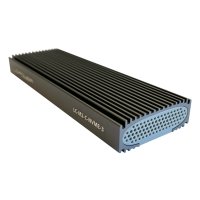 LC-Power LC-M2-C-NVME-3, SSD-Gehäuse, M.2, PCI Express, SATA, 10 Gbit/s, USB Anschluss, Schwarz