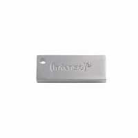 Intenso Premium Line, 64 GB, USB Typ-A, 3.2 Gen 1 (3.1 Gen 1), 100 MB/s, Ohne Deckel, Silber