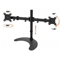 Techly ICA-LCD-3410, Freistehend, 16 kg, 33 cm (13 Zoll), 68,6 cm (27 Zoll), 100 x 100 mm, Schwarz