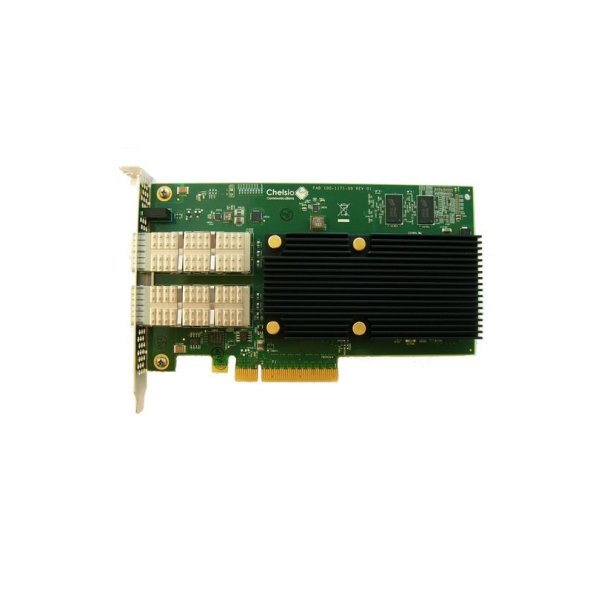 Chelsio T580-CR, Eingebaut, Kabelgebunden, PCI Express, Faser, 40000 Mbit/s