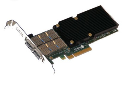 Chelsio T580-LP-CR, Eingebaut, Kabelgebunden, PCI Express, Faser, 40000 Mbit/s