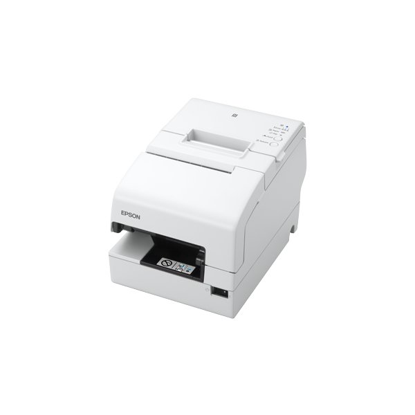 Epson TM-H6000V-203: Serial, White, No PSU, Punktmatrix, POS-Drucker, 180 x 180 DPI, 5,7 lps, 350 mm/sek, 1,24 x 3,11 mm