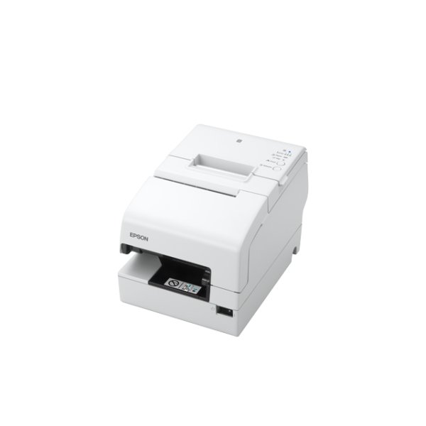 Epson TM-H6000V-213: Serial, MICR, White, No PSU, Punktmatrix, POS-Drucker, 180 x 180 DPI, 5,7 lps, 350 mm/sek, 350 mm/sek