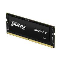 Kingston FURY Impact Black, 16 GB, 1 x 16 GB, DDR5, 2400...