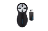 Kensington Kabelloser Presenter mit Laserpointer – Si600, RF, USB, 20 m, Schwarz