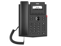 Fanvil X301P, IP-Telefon, Schwarz, Kabelgebundenes Mobilteil, Tisch/Wand, Linux, 2 Zeilen