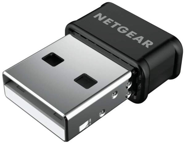 Netgear A6150, Kabellos, USB, WLAN, Wi-Fi 5 (802.11ac), 867 Mbit/s, Schwarz