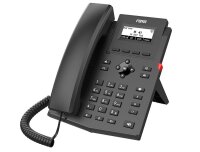 Fanvil X301W, IP-Telefon, Schwarz, Kabelgebundenes Mobilteil, Tisch/Wand, Linux, Im Band, Außerhalb des Bandes, SIP-Info