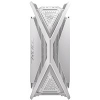 ASUS GR701 ROG Hyperion White, PC, Weiß, ATX, EATX, micro ATX, Mini-ITX, Aluminium, Multi, Vorderseite