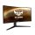 ASUS TUF Gaming VG34VQL1B, 86,4 cm (34"), 3440 x 1440 Pixel, UltraWide Quad HD, LED, 1 ms, Schwarz