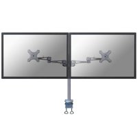 Neomounts Monitor-Tischhalterung, Klemme, 6 kg, 35,6 cm (14"), 68,6 cm (27"), 100 x 100 mm, Silber