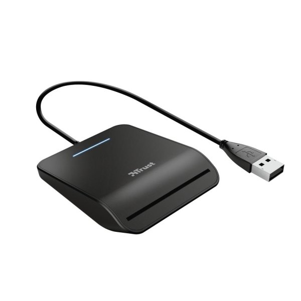 Trust Primo, CardBus+USB 2.0, 1 m, Schwarz, 61 g