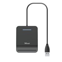 Trust Primo, CardBus+USB 2.0, 1 m, Schwarz, 61 g