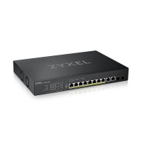 ZyXEL XS1930-12HP-ZZ0101F, Managed, L3, 10G Ethernet (100/1000/10000), Power over Ethernet (PoE), Rack-Einbau