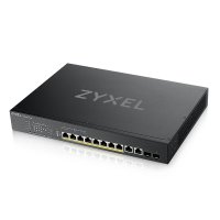 ZyXEL XS1930-12HP-ZZ0101F, Managed, L3, 10G Ethernet (100/1000/10000), Power over Ethernet (PoE), Rack-Einbau