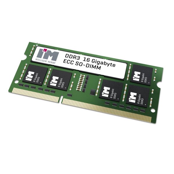 IM 16 GB DDR3-1600 ECC SO-D M PFCOUE-1600CB0-16G-A8R - 16 GB - DDR3