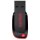 SanDisk Cruzer Blade, 32 GB, USB Typ-A, 2.0, Ohne Deckel, 2,5 g, Schwarz, Rot