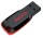 SanDisk Cruzer Blade, 32 GB, USB Typ-A, 2.0, Ohne Deckel, 2,5 g, Schwarz, Rot