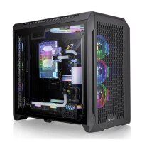 Thermaltake CTE C750, Full Tower, PC, Schwarz, ATX, EATX, micro ATX, Mini-ITX, ABS, Stahl, Gehärtetes Glas, Gaming