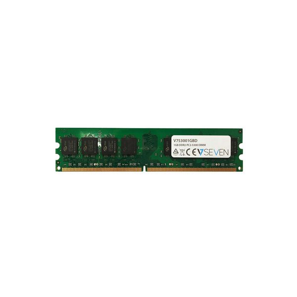 V7 1GB DDR2 PC2-5300 667Mhz DIMM Desktop Arbeitsspeicher Modul - V753001GBD, Vereinigtes Königreich, CE, RoHS, 170 mm, 550 mm, 150 mm, 30 g