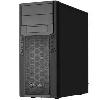 SilverStone PS13, Mini Tower, PC, Schwarz, ATX, micro ATX, Kunststoff, Stahl, Heimbüro