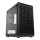 Cooler Master Q300L V2, Mini Tower, PC, Schwarz, Transparent, micro ATX, Mini-ITX, Kunststoff, Stahl, Gehärtetes Glas, 15,9 cm