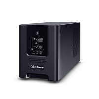 CyberPower Systems CyberPower PR2200ELCDSXL Line-Interactive USV 2200VA/1980W Tower, Reine Sinuswelle, AVR, LCD, Ausgang (8) IEC, RS232, USB (HID), EPO, Expansion Port für opt. Netzwerkkomunikation, Anschluss f. opt. Batterieerweiterung, Line-Interaktiv,