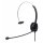 Manhattan Mono USB-Headset, Ohraufliegendes Design (On-Ear), Ohrmuschel einseitig, kabelgebunden, USB-A-Stecker, integrierte Lautstärkeregelung, verstellbares Mikrofon, schwarz, Kabelgebunden, Büro/Callcenter, 20 - 20000 Hz, 180 g, Kopfhörer, Schwarz