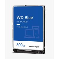 WD Blue WD5000LP, 2.5", 500 GB, 5400 RPM